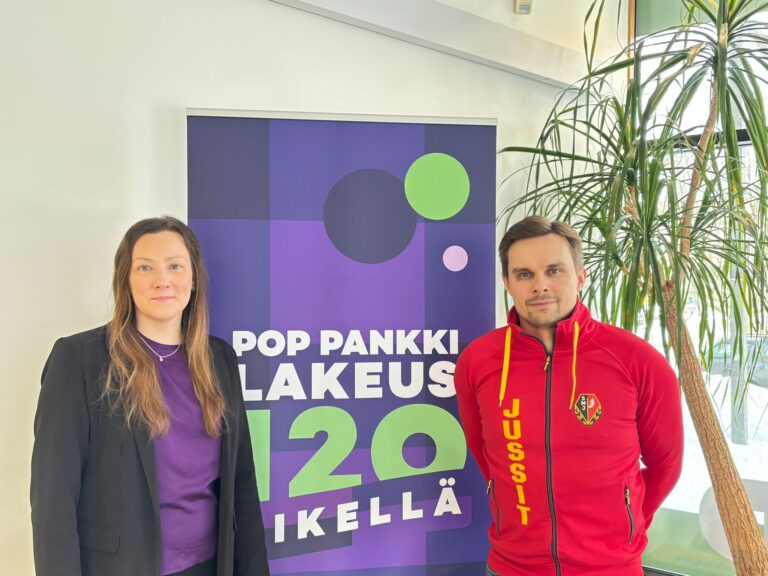 POP Pankki Lakeus tukemaan SMJ:n MyLife-rahastoa!